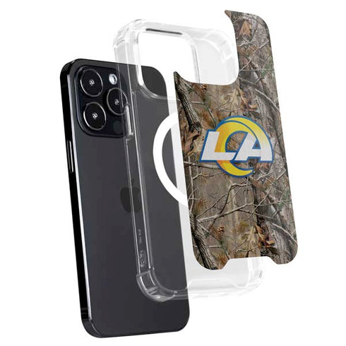 NFL Los Angeles Rams Realtree AP Camo iPhone 16 Pro MagSafe Case